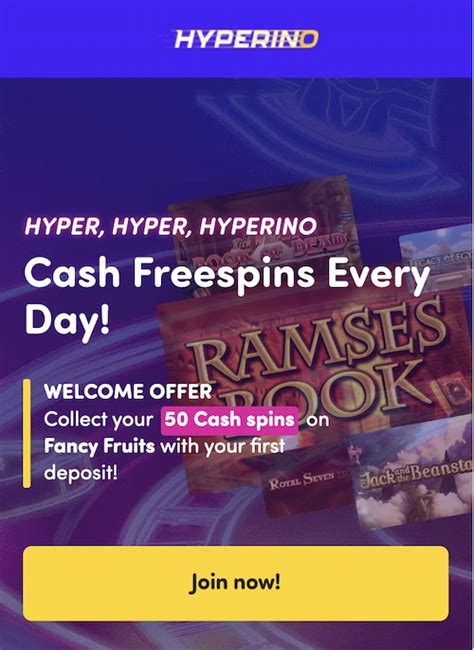 Hyperino Casino Bonuses 